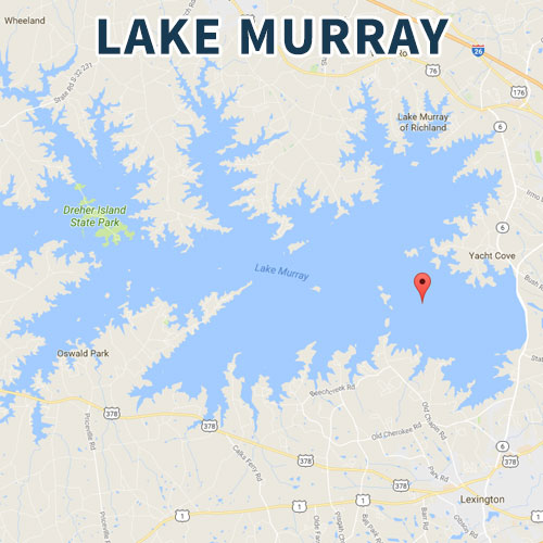 Lake Murray Map