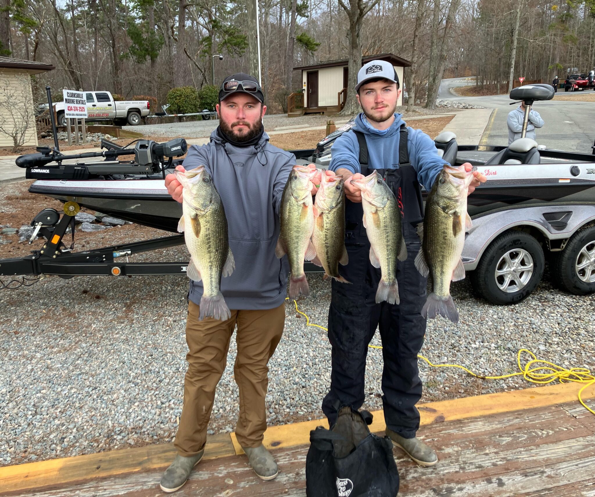 Tournament Results Kerr Lake, VA Feb 11, 2023 Carolina Anglers Team Trail