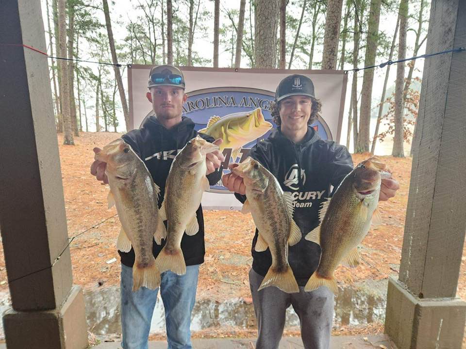 Tournament Results Lake Greenwood, SC Jan 27, 2024 Carolina Anglers